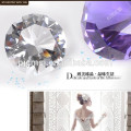 Peso de papel do cristal do corte do diamante da cor para decorações &amp; presentes CD-M011